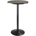thumbnail image 1 of Nicer Furniture All Black Round Bar Table, 1 of 1