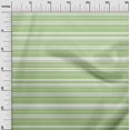 thumbnail image 3 of oneOone Viscose Chiffon Light Green Fabric Stripes Craft Projects Decor Fabric Printed By The Yard 42 Inch Wide, 3 of 4
