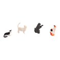 thumbnail image 3 of Xuanheng 1/64 Miniature Animal Model Realistic for Photography Props Diorama Ornament Cat, 3 of 8