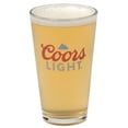 thumbnail image 3 of Coors Light Beer Glasses 16oz Pint Glass - Set of 4 Authentically Licensed, 3 of 4