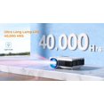 thumbnail image 2 of VANKYO Leisure 3W Mini WiFi Projector with Smart Phone Synchronize, 1080P Supported, 3600 LUX Portable Projector for iOS/Android Devices, 2 of 4