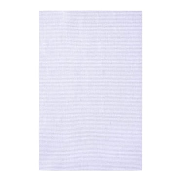 jifeng Sewing Fabric White Canvas Accessories Needlework Cloth DIY Needlepoint Crafting 30cmx45cm