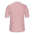 thumbnail image 4 of QIPOPIQ Mens Knit Button Down Shirt Short Sleeve Button Up Shirt Summer Casual Beach Tops Clearance, 4 of 5