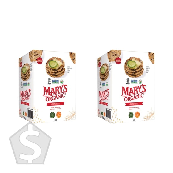 Mary's Organic Original Crackers - Pack of 2