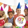 thumbnail image 3 of 32 Inch Birthday Balloon Set Birthday Party Decoration Donut Number Star Balloon Set Type 4, 3 of 7