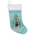 thumbnail image 1 of Carolines Treasures CK3470CS L?wchen or Little Lion Dog Christmas Tree Christmas Stocking, Large, Multicolor, 1 of 2