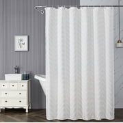 COFEST Shower Curtain for Bathroom Modern Farmside Shower Curtain Universal for All Seasons In Bath Long Shower Curtains Set Shower Curtain for Bathroom White