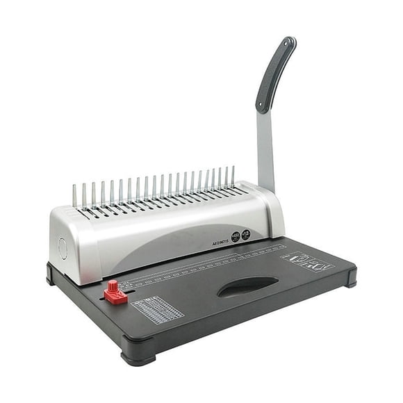 Manual Comb Punch 21 Holes Tender Binding Machine 10 Holes Clip Strip A4 Clip Strip Rubber Ring Binding Machine ,Pinpoint Punching