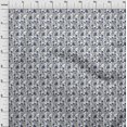 thumbnail image 3 of oneOone Georgette Viscose Fabric Leaves & Floral Block Printed Craft Fabric BTY 42 Inch Wide, 3 of 4
