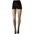 thumbnail image 3 of Hanes Womens Perfect Nudes Run Resistant Tummy Control Girl Short Hosiery, 5/6X, 3 of 5