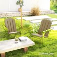 thumbnail image 2 of Outsunny Coussin de Chaise Adirondack 2 Pcs, Coussins de Chaise de Patio, Beige, 2 of 10