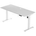thumbnail image 1 of PROGRESSIVE DESK Standing Desk 48x30 - Electric Adjustable Height Stand Up Desk - One Piece Top, 1 of 9