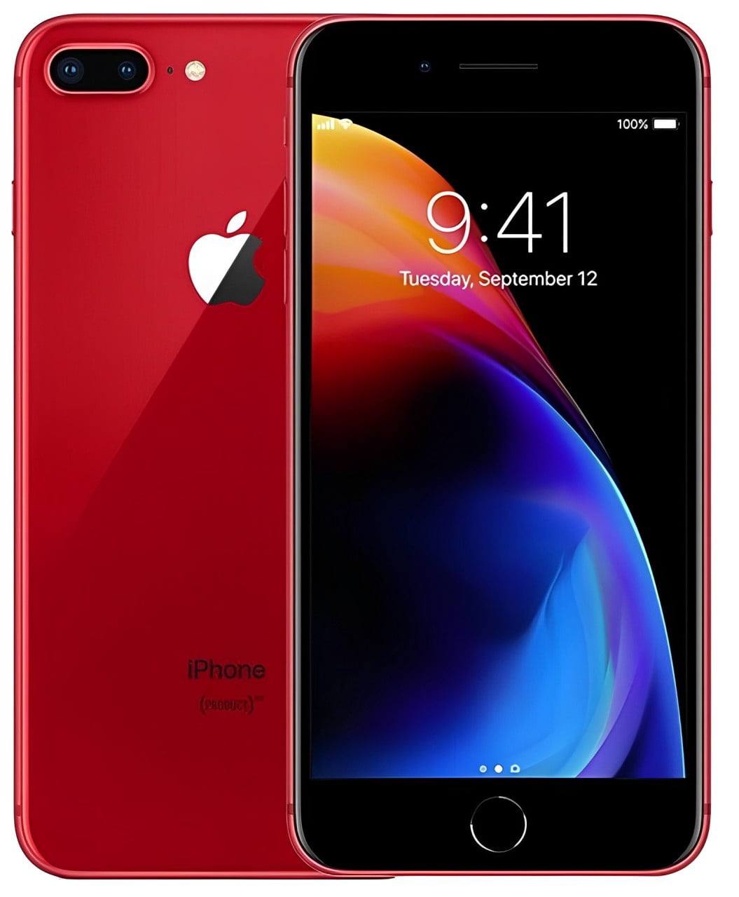 Refurbished Apple iPhone 8 Plus 4G - 256GB – Red – 12MP Dual Rear & 7MP Front Camera - Fully Unlocked Smartphone - Excellent Condition