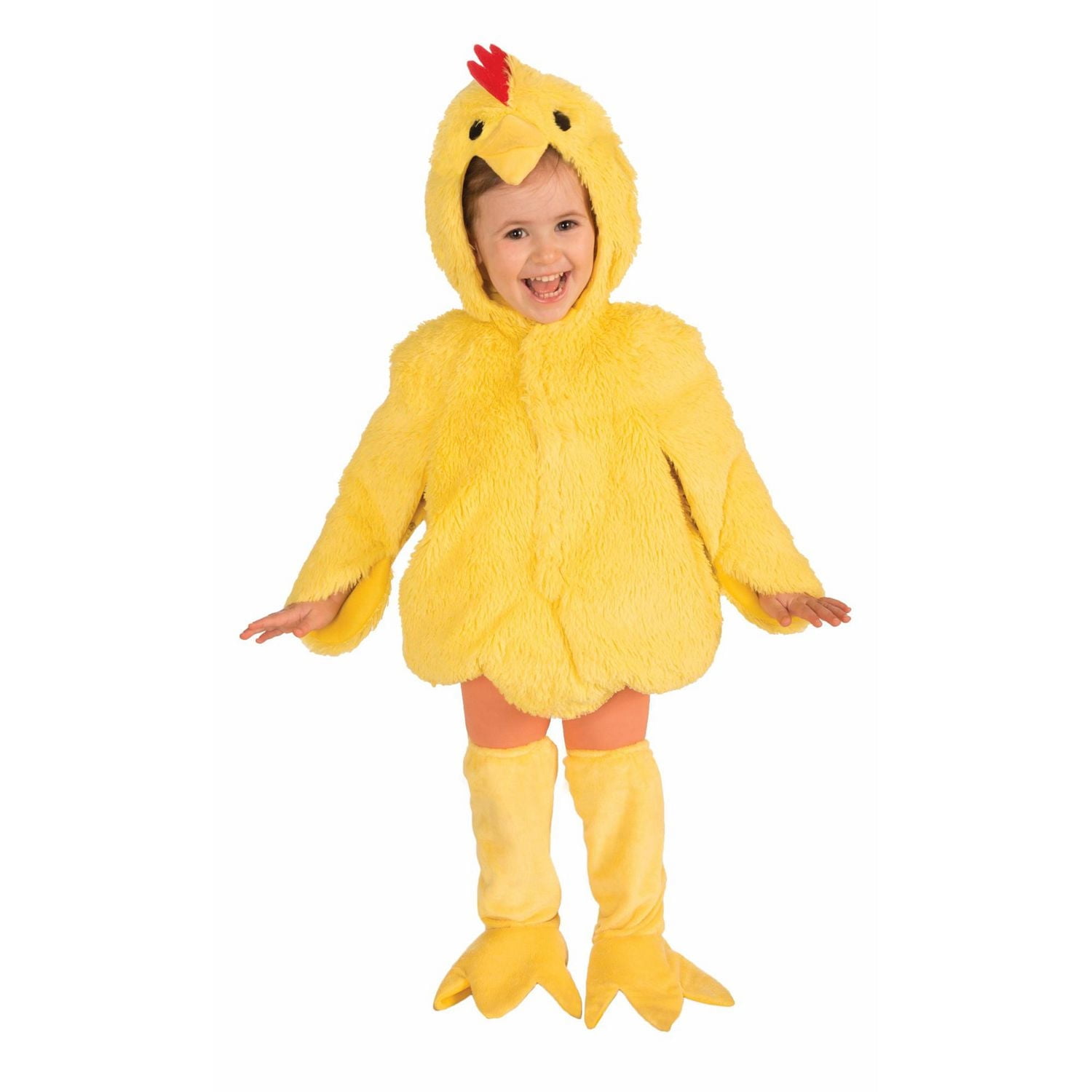 Rubies Yellow Plush Chick Costume for Toddlers, Unisex 2T-4T