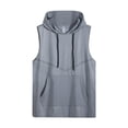thumbnail image 1 of Timegard Workout Top for Men Athletic Breathable Sleeveless Hoodies Pullover Lightweight Running Tank Top, 1 of 7
