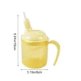thumbnail image 3 of JZCHUNTOY Gobelet Multifonction pour Patient Alité, Gobelet de Soins Anti-Fuite et Anti-Déversement, Gobelet d'Allaitement à Conception Inclinée, Gobelet d'Alimentation à Prise Facile pour Personnes Âgées et Handicapées, Soins à Domicile, 3 of 6