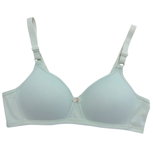 Timegard Push up Bras for Women Adjustable Strap Full Support Underwear Comfy Everyday Bras Solid Color