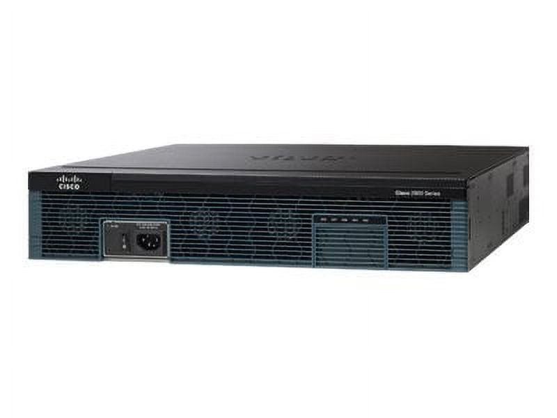 Cisco 2921 SRE Bundle - Router - voice / fax module - 1GbE - WAN ports: 3