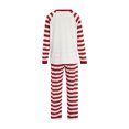 thumbnail image 4 of Faithtur Vêtements de Nuit Parent-Enfant de Noël Col Rond Hauts à Imprimé Elk Pantalons, 4 of 9