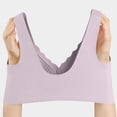 thumbnail image 3 of WRKEKC Wireless Lift Support Bra Seamless Full Coverage Comfort T-Shirt Bra for Women Everyday Wear, 3 of 3