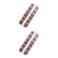 thumbnail image 4 of QualitChoice 1 Bag Glass Crystal Special-shaped Eye-catching Flat Bottom Easy to Paste Perfect Match Nail Rhinestones for Mobile Phone Type 6 2Set, 4 of 6
