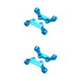 thumbnail image 3 of Baohd Enhanced RC Car Accs Spare Parts 1 10 Truck TT02 Modified Replacement Front Rear Front Arm Mount 2Set, 3 of 6