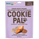 COOKIE PAL Sweet Potato & Flaxseed Biscuits Human Grade and Organic Dog Treats 300g