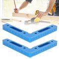 thumbnail image 1 of LAFGUR 2Pcs/Set Aluminum Alloy Carpenter 90 Degree Right Angle Positioner Clamps Woo XX, 1 of 8