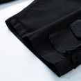thumbnail image 3 of cllios Pantalon Cargo Classique pour Hommes Bermuda Décontracté Short de Travail Extérieur Jambe Droite Pantalon de Travail Léger Short de Randonnée avec Multiples Poches, 3 of 7