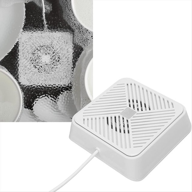 Portable USB Dishwasher, Mini Ultrasonic Washing Machine for Kitchen Sink, High Frequency, Powerful Removal