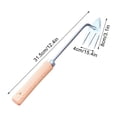 thumbnail image 3 of Weed Remover Stainless Steel Pulling Tool Gardening Hoe Rake Agricultural Tools Small Hoe Loosening, 3 of 4