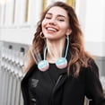 thumbnail image 2 of Sentmoon Neck Fans That Blow Cold Air Portable Fan Hanging Fan Cute Outdoor Portable Small Fan Big Wind Power Silent Walking Fan Camping Folding Fan USB Charging Multi-direction Adjustment Hanging, 2 of 7