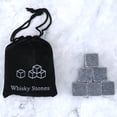 thumbnail image 1 of Meitianfacai Whiskey Stones Gift Set Of 6 Unique Chilling Stones With Velvet Pouch-Reusable, Gray, 1 of 6