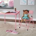 thumbnail image 3 of Mainstays Kids Chaise pliante juvénile, rose, 3 of 9