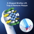 thumbnail image 4 of Oral-B FlossAction XFilaments Electric Toothbrush Replacement Brush Heads Refill, 4 of 14