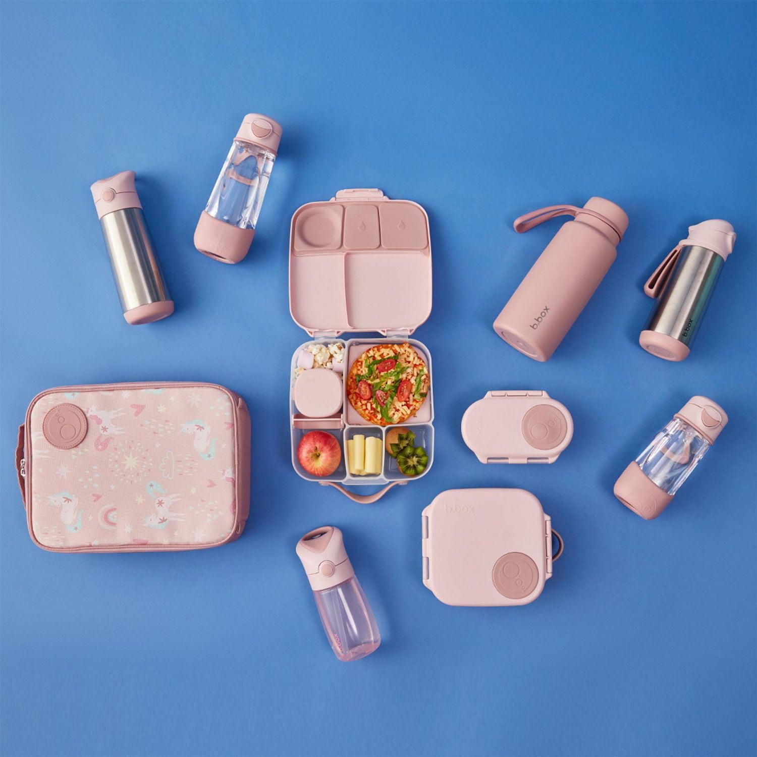 b.box - 16.9 oz Insulated Water Bottle: Keeps Drinks Cold up to 15 Hours, Warm up to 8 Hours. Triple Wall Stainless Steel Kids Water Bottle. Dishwasher Safe