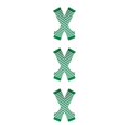 thumbnail image 2 of Decodeary Bas Épais Confortables et Faciles à Porter en Polyester Application Grand Vert et Blanc 3Ensemble, 2 of 6