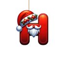 thumbnail image 2 of Birdeem Christmas Tree Decorations,26 Letters Christmas Tree Decoration Pendant Christmas Tree Ornaments Personalized Diy Christmas Ornaments Christmas Decoration Xmas Tree Hanging Decor Feature, 2 of 5