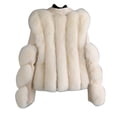 thumbnail image 3 of LOVZFMLL Jackets for Women's Lamb Hair Short Coat New Zipper Motorcycle Style Jacket, 3 of 3