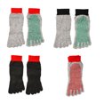thumbnail image 1 of maskred Prevent Foot Injuries On Any Adventure With 5 Toe Cut Resistant Socks Grey Is Black spot red bindi 1Set, 1 of 6