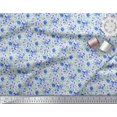 thumbnail image 3 of Soimoi Polyester Crepe Fabric Leaves & Rose Flower Print Sewing Fabric Yard 42 Inch Wide, 3 of 3