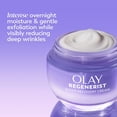 thumbnail image 4 of Olay Regenerist Night Recovery Face Cream with Triple Collagen Peptide, Wrinkle Reducer, Non-Greasy, Fragrance-Free, Hydrating Face Moisturizer for Women, 50 mL, 4 of 21