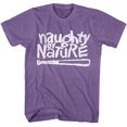thumbnail image 1 of Naughty By Nature Logo Purple Heather Adult T-Shirt L, 1 of 2