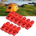 thumbnail image 2 of Pleteffect Pinces Robustes pour Bâche Pinces Réglables pour Auvent pour Camping Extérieur Boucle de Filet d'Ombrage Fixation Sécurisée Pince Durable 10 Pcs, 2 of 5