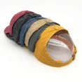 thumbnail image 4 of Women Backless Ponytail Hat Baseball Cap black sun shield High Messy Bun Caps Yellow, 4 of 9