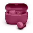 thumbnail image 1 of JLab Go Pop+ True Wireless Earbuds, Dark Pink, Bluetooth, IPX4, Be Aware Mode, Customize Sound, Controls, 1 of 8