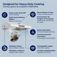 thumbnail image 3 of Hauslane Chef Series 30” Hotte de Cuisinière sous Armoire à Conduit en Acier Inoxydable, 3 of 11