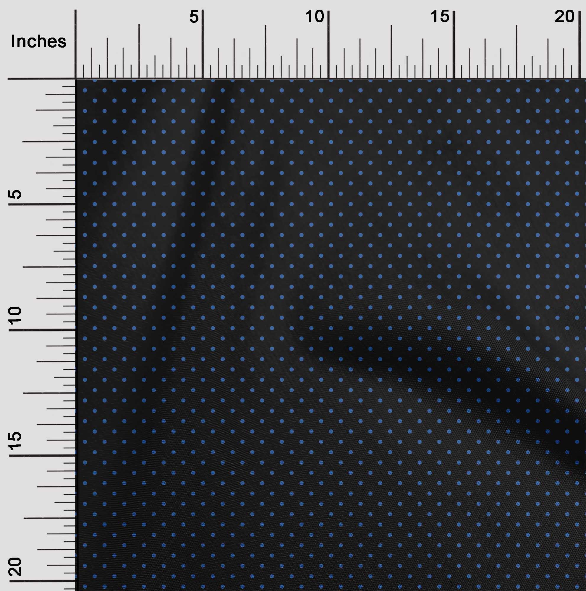 oneOone Cotton Poplin Fabric Polka Dots Print Sewing Fabric BTY 56 Inch Wide