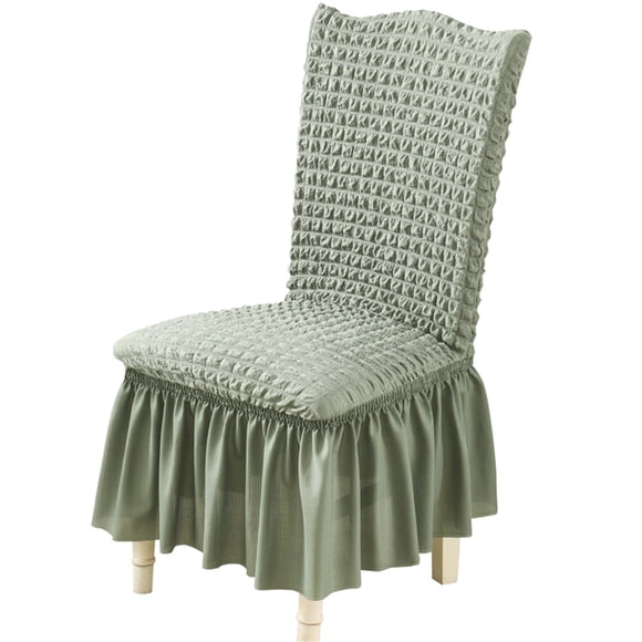 Apmemiss Clearance Chair Covers Classic Pure Colour Chair Slipcovers Protector Removable Stretch Elastic Seat Covers for Christmas Party Kitchen Home Hotel office Restaurant Decoration
