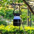 thumbnail image 1 of Sunjoy Solar Bug Zapper Insect Trap with Suction Fan, Solar and Battery Powered Garden Light with Insect Control Function, 1 of 16